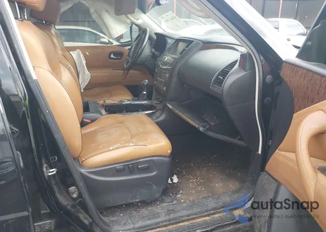 2017 Nissan Armada Platinum from USA, damaged, VIN JN8AY2NF0H9302969